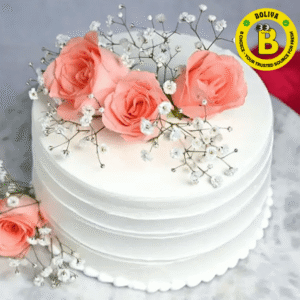 Classic Vanilla Cream Cake
