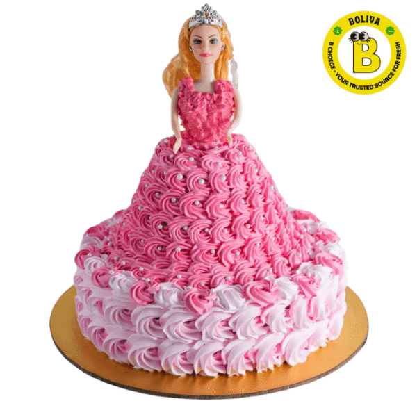 Princess Barbie Doll Cake