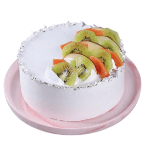 Fresh Fruit Delight Cake