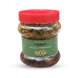 Pure Craft - Green Chili Local Pickle 400g