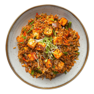 Schezwan Paneer Fried Rice(Half/full)