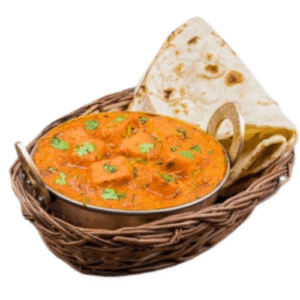 3Pcs Plain Roti+Paneer Batter Masala (Combo Pack)