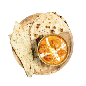 3Pcs Plain Roti+Chicken Batter Masala (Combo Pack)