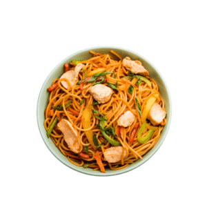 Veg Garlic Hakka Noodles (Half/Full)