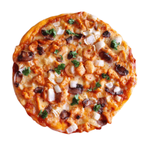 Mushroom Chicken Pizza