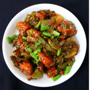 Chilli Chicken Dry Fry Full