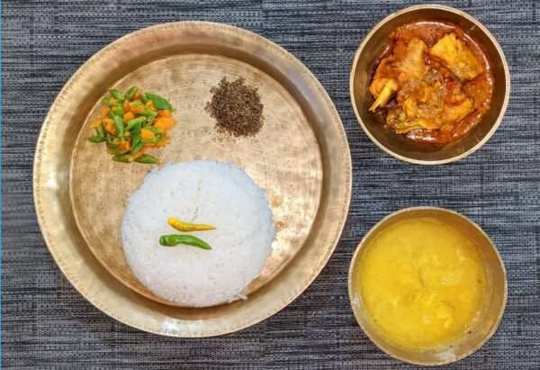 Chicken Thali