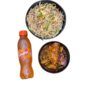 Chicken/Egg chow+Chicken Egg fried Rice+Coke Combo Pack
