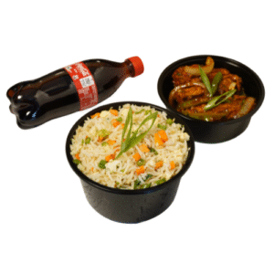 Veg Fried Rice+Chilly Chicken+Coke Combo Pack