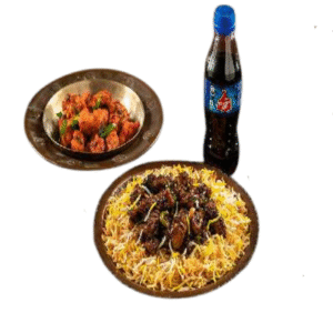 Veg Pulao+Chicken/Paneer Grcavy+Coke Combo Pack