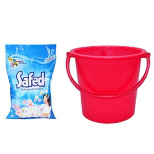 Safed Detergent Powder – 2 kg (with free bucket)