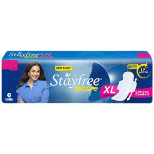 Stayfree Secure XL Sanitary Pads – 6 Units