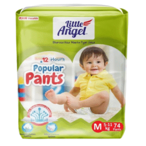Little Angel Popular Pants – M Size, 8 Pcs (5–11 kg)