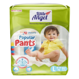 Little Angel Popular Pants – L Size, 8 Pcs (8–14 kg)