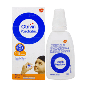 Otrivin Paediatric 1 to 11 Years Nasal Drops 10ml