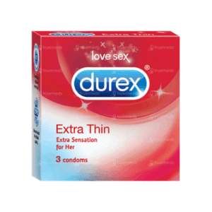Durex Extra Thin Condoms 3s