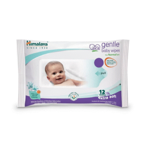 Himalaya Gentle Baby Wipes for Normal Skin 12 Wipes (Extra Soft)
