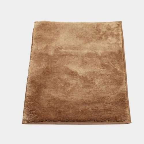 Home Beautiful Anti Skid Brown Polyester Door Mat