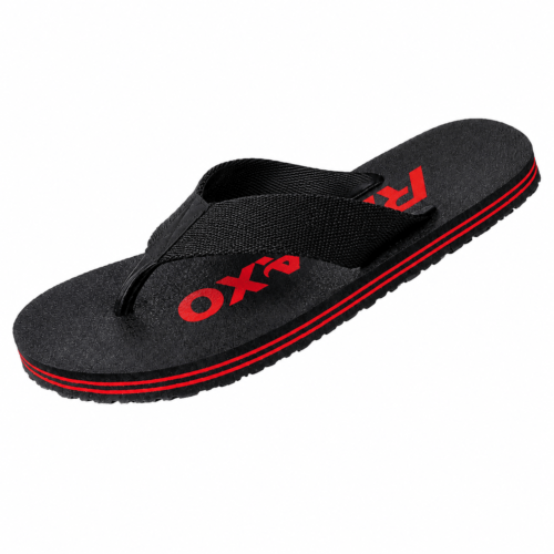 Relaxo Hawai Men Flip Flops – RHG-04 | Black