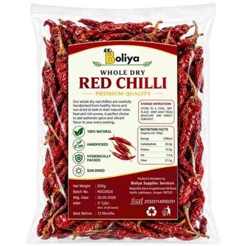 Local Dry Chilli | Spicy Dried Red Chilli 200g