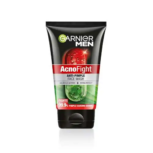 Garnier Men MEN Brightening & Anti-Pollution TurboBright Double Action Face Wash (100 g)