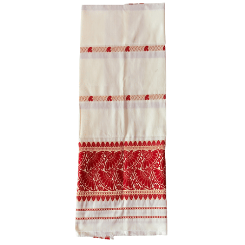 Assamese Gamosa - Jaapi Design | Traditional Assam Gamosa - Image 6