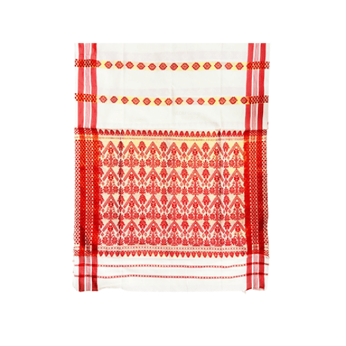 Floral Gamosa New | Traditional Assamese Gamosa Online
