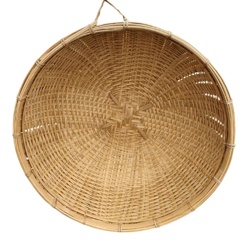 Assamese Bamboo Basket - 18 Inch | Handmade Multipurpose Eco-Friendly Basket